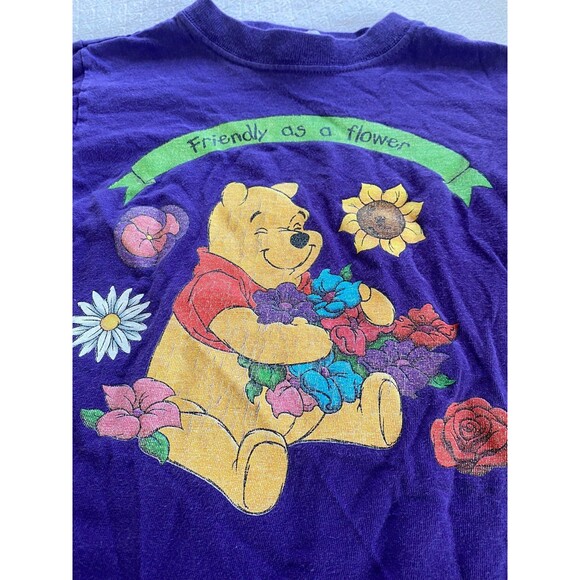 Y2K Winnie the Pooh Purple Top – Size 5/6 - Picture 2 of 6